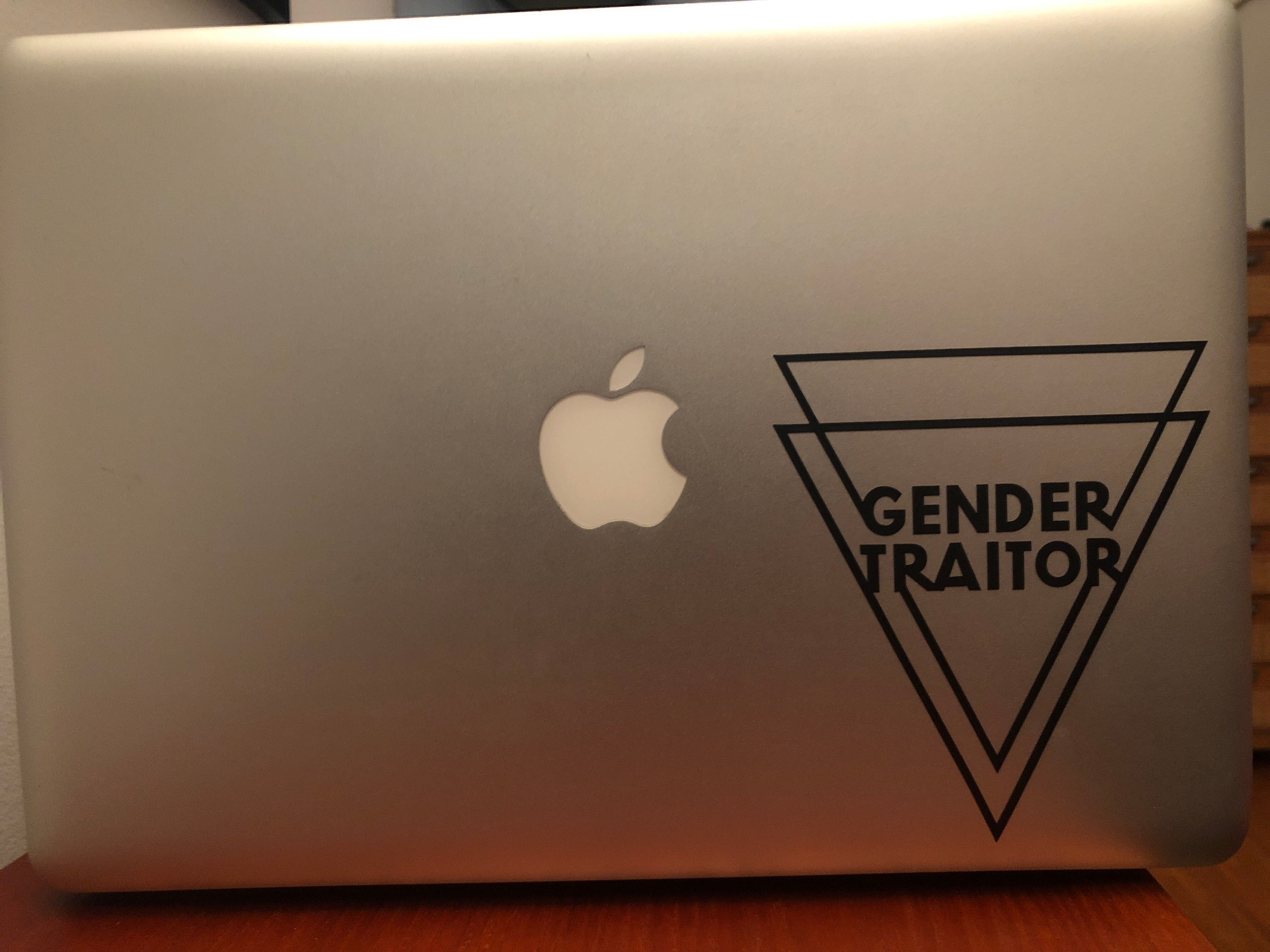 Gender Traitor Logo Decal